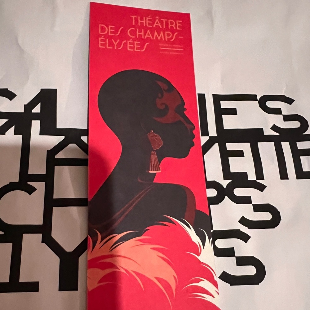 Original Bookmark Theatre Des Champs-Elysees